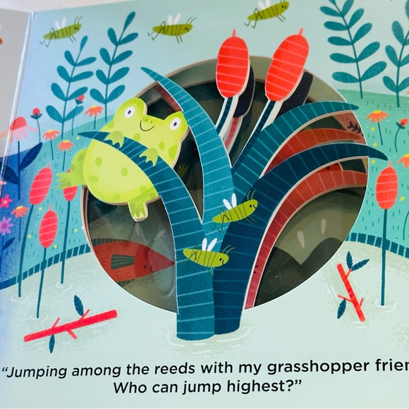 NEW See-Through Stories Springtime Splash Baby Board Book - Picture 4 of 7